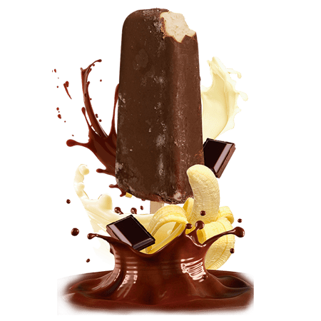 Vanilla Cnocolate Dipd Cream Bar